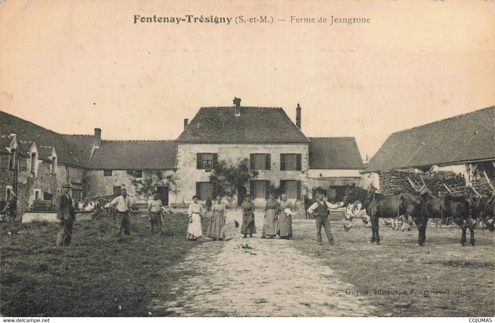 77 - FONTENAY TRESIGNY - S06979 - Ferme De Jeangrone - Agriculture - L1 - Fontenay Tresigny