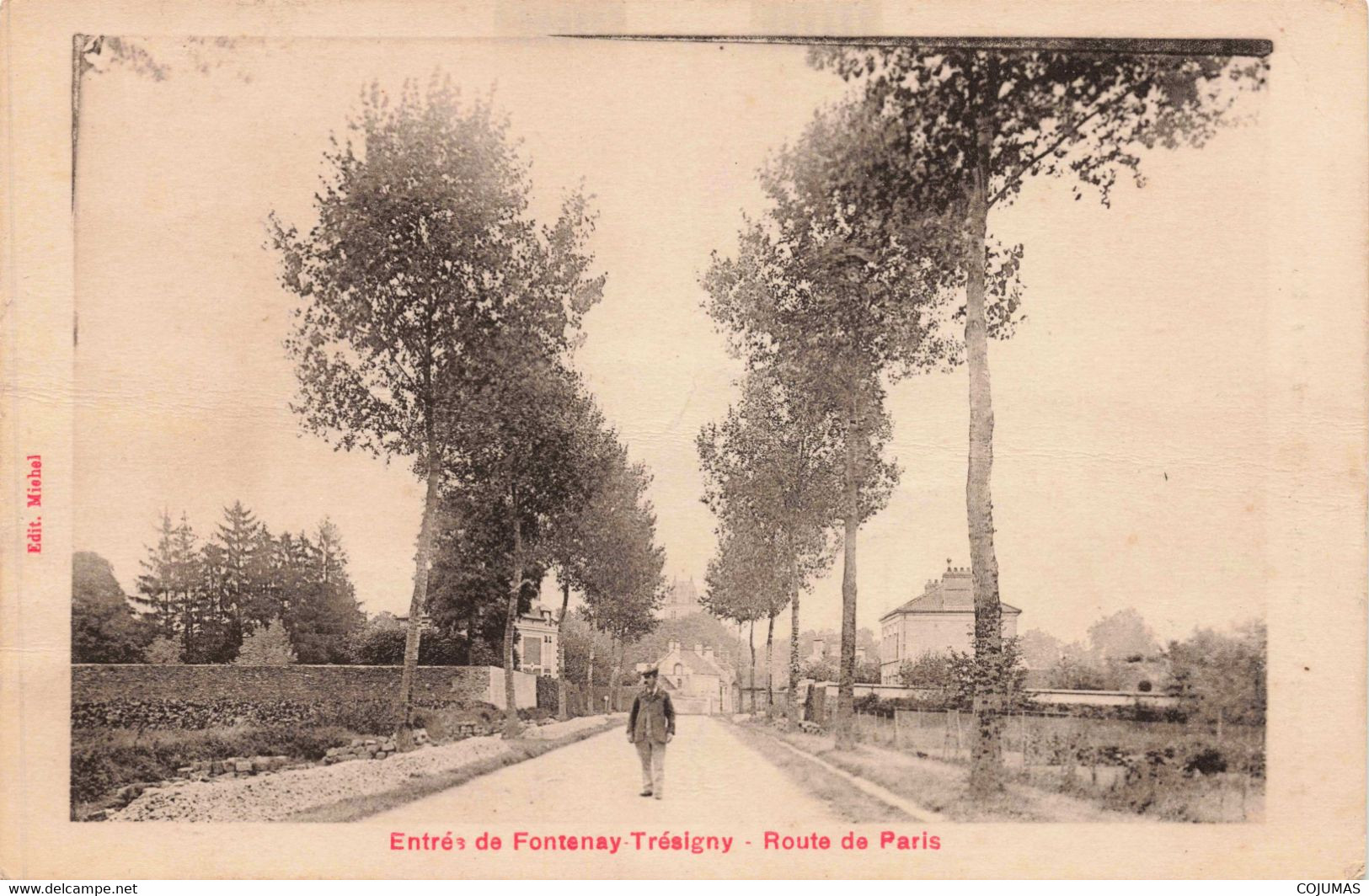 77 - FONTENAY TRESIGNY - S06981 - Entrée - Route De Paris - L1 - Fontenay Tresigny