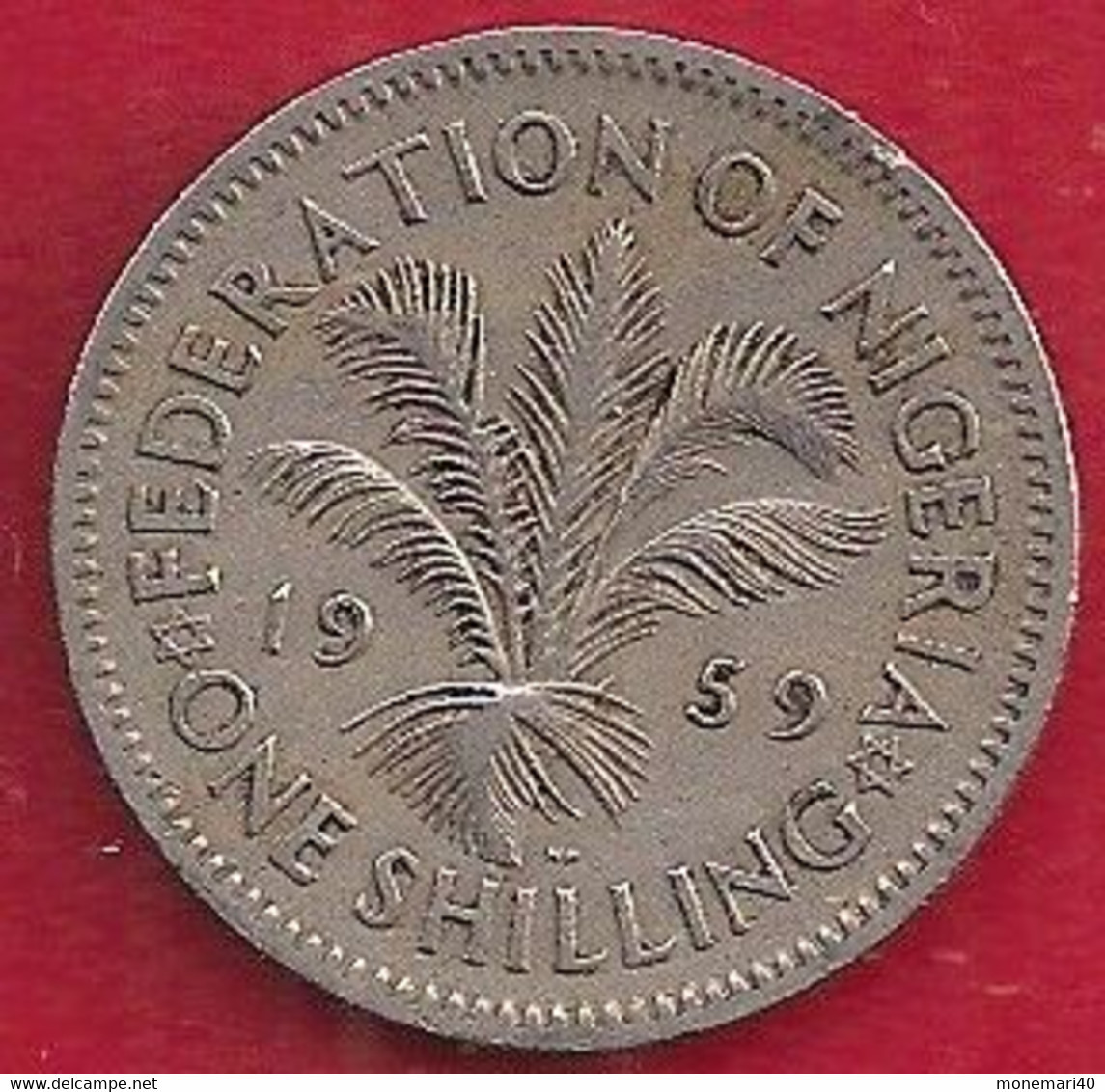 NIGERIA 1 SHILLING - 1959 - Nigeria