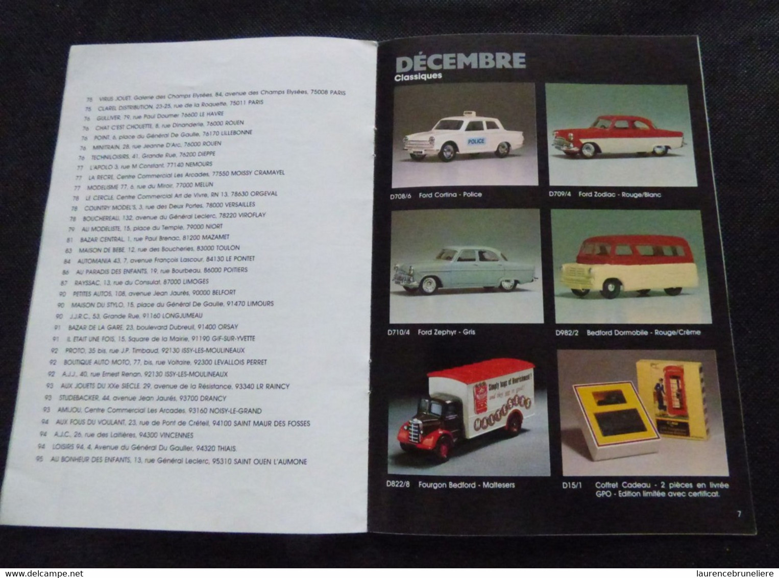 PETIT CATALOGUE CORGI COLLECTOR 1989 - Collections