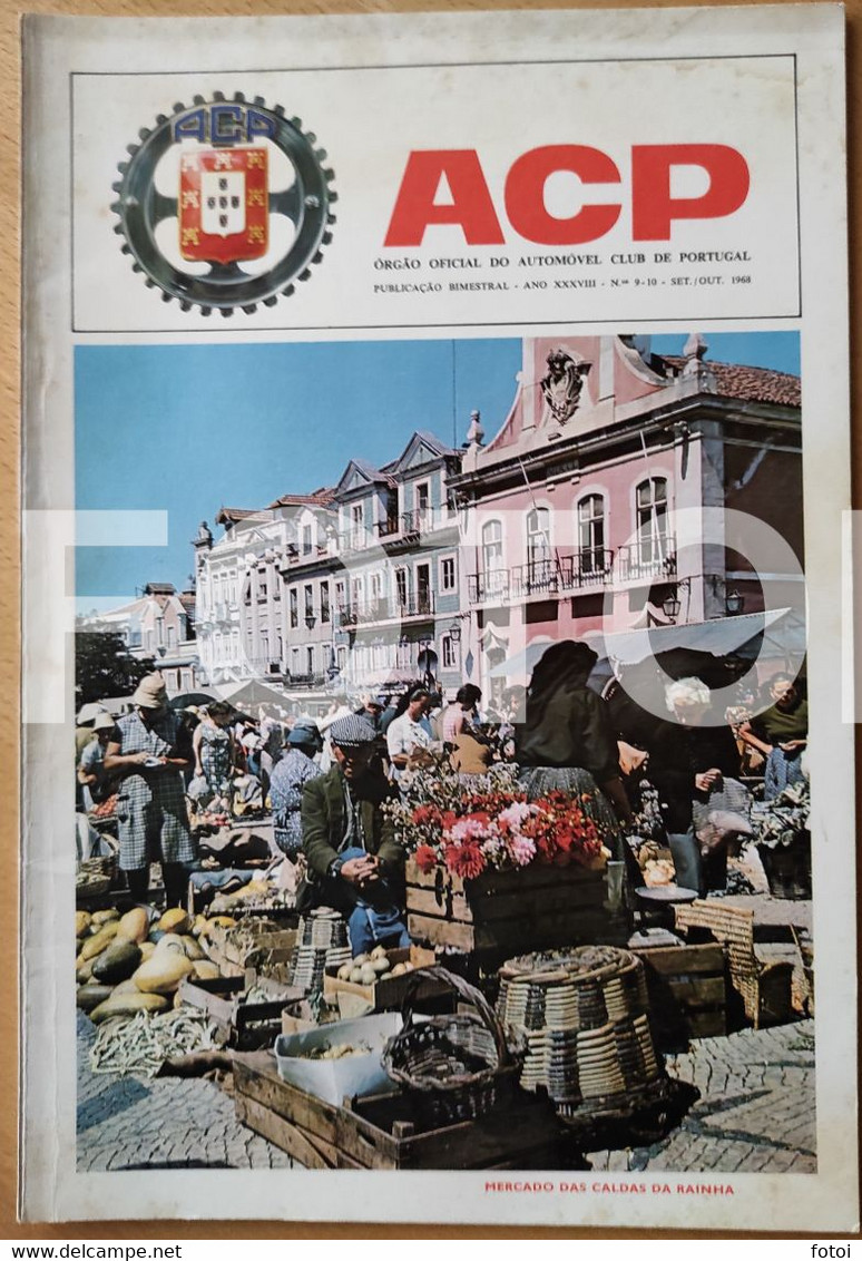 1968 CIRCUITO VILA CONDE RALLYE TAP RALI 24 HEURES LE MANS NSU CALDAS DA RAINHA REVISTA  ACP AUTOMOVEL CLUB PORTUGAL - Revistas & Periódicos