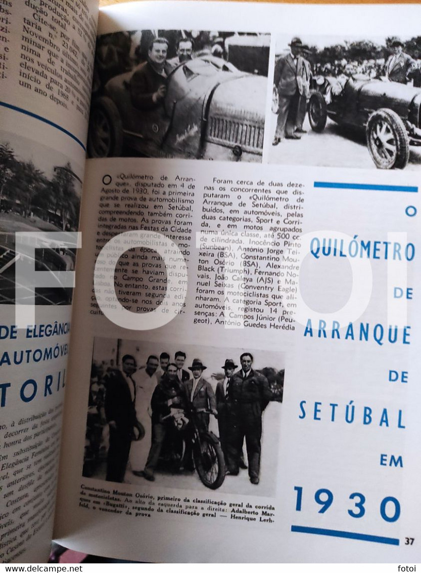 1968 CIRCUITO GRANJA DO MARQUES SINTRA RALLYE TAP BUGATTI REVISTA  ACP AUTOMOVEL CLUB PORTUGAL - Revues & Journaux