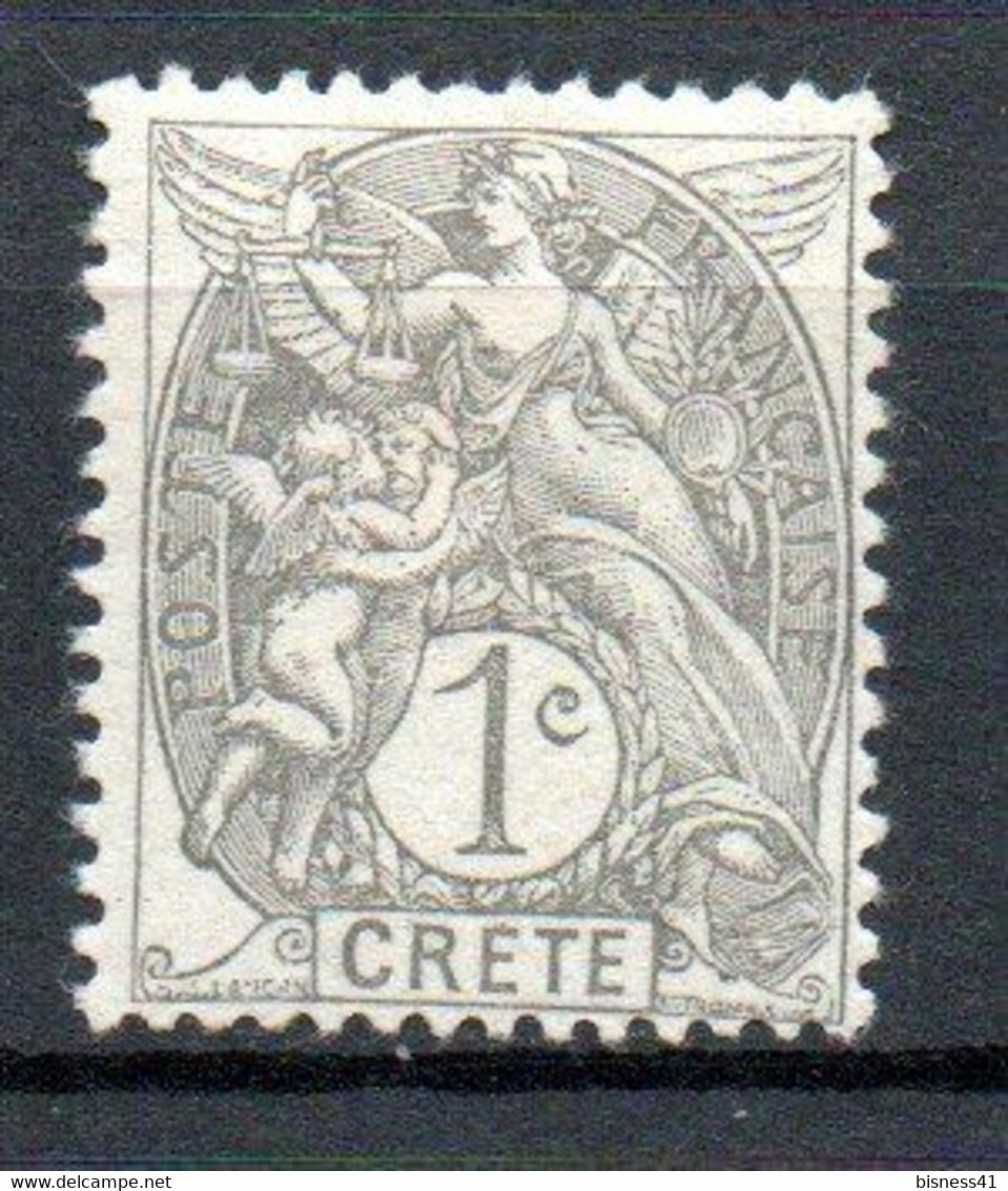 Col32 Colonie Crète N° 1 Neuf X MH  Cote : 3,00 € - Unused Stamps