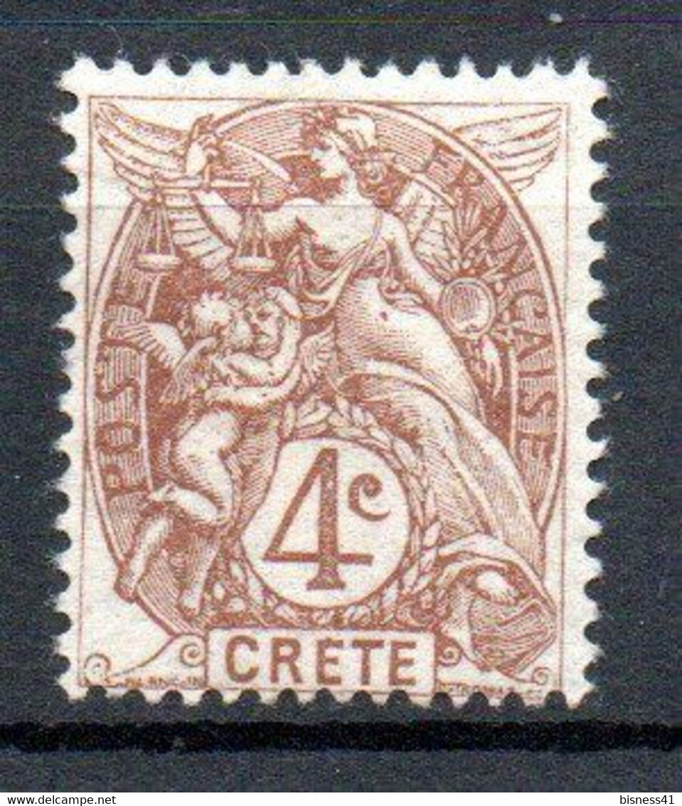 Col32 Colonie Crète N° 4 Neuf X MH  Cote : 3,00 € - Unused Stamps