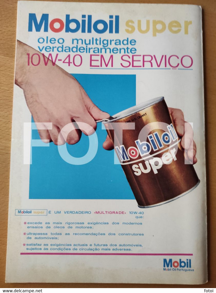 1967 CIRCUITO DO ESTORIL BUGATTI VW VOLKSWAGEN COMBI KOMBI REVISTA  MACAU ACP AUTOMOVEL CLUB PORTUGAL - Zeitungen & Zeitschriften