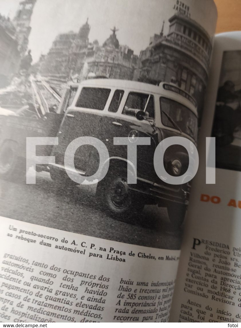 1969 RALLYE CITROEN DS ID VW BEETLE VOLKSWAGEN PORSCHE BATALHA GUIMARAES REVISTA  ACP AUTOMOVEL CLUB PORTUGAL