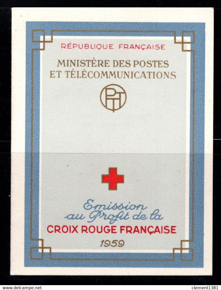 France Carnet Croix Rouge 1959 YT 2008 Neuf Sans Charnière - Croix Rouge