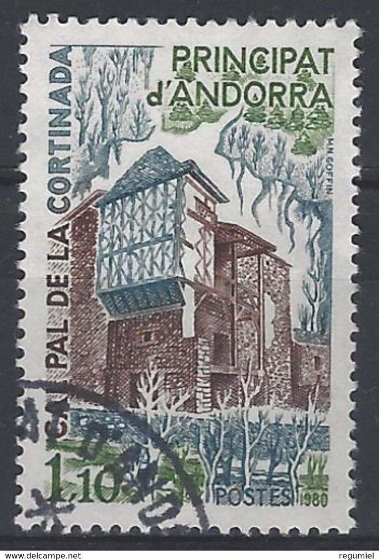 Andorra Francesa U 282 (o) Usado. 1980 - Used Stamps
