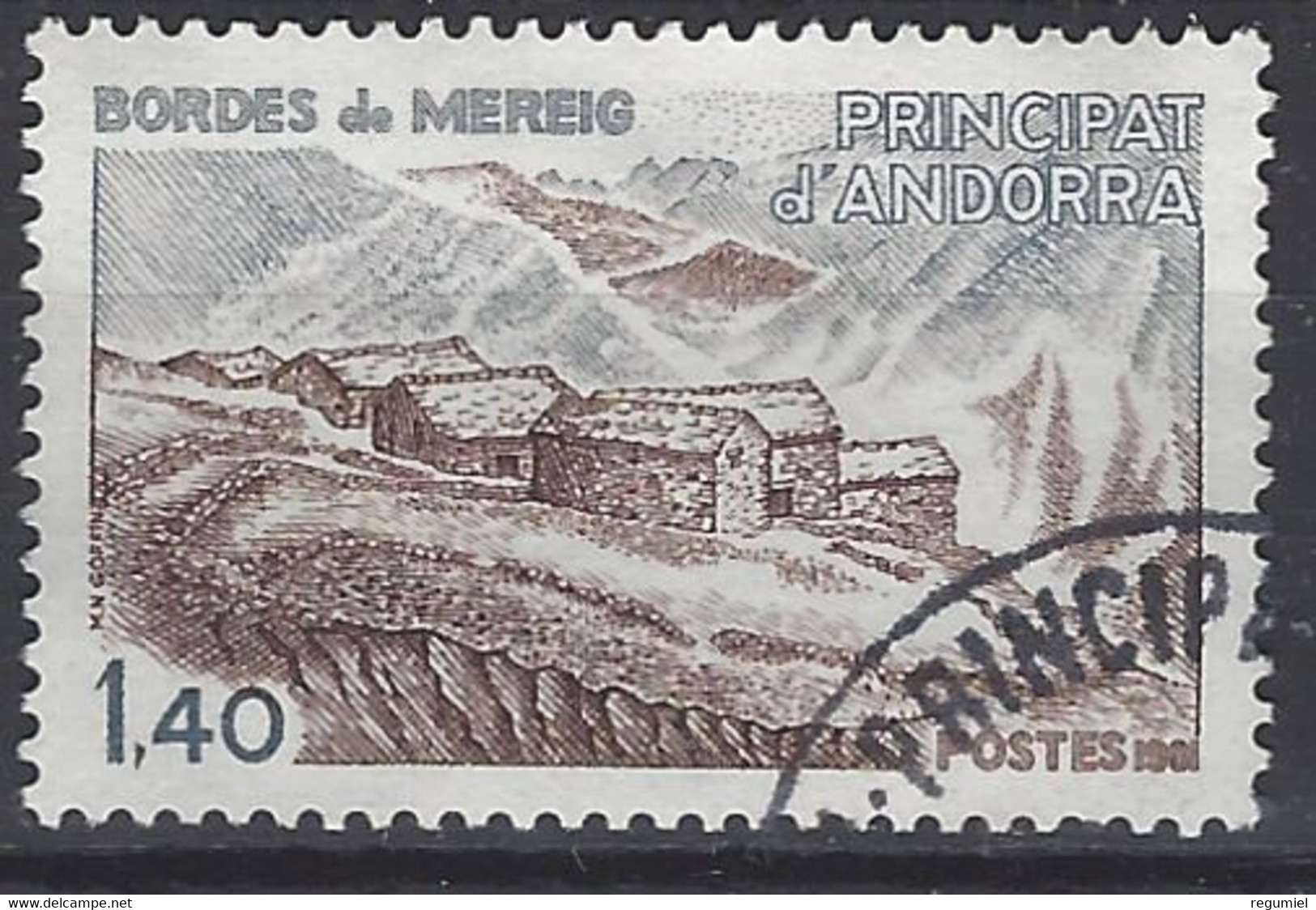 Andorra Francesa U 291 (o) Usado. 1981 - Used Stamps
