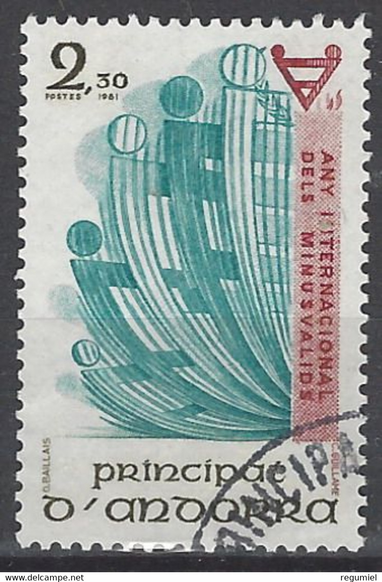 Andorra Francesa U 299 (o) Usado. 1981 - Used Stamps