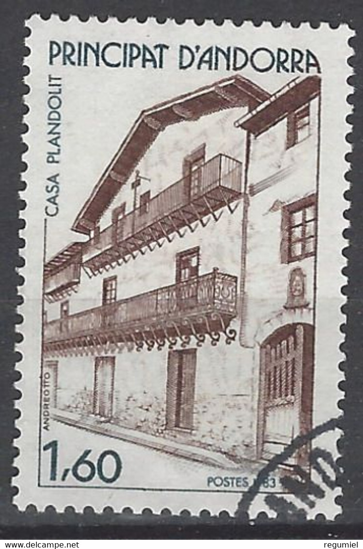 Andorra Francesa U 326 (o) Usado. 1983 - Gebraucht