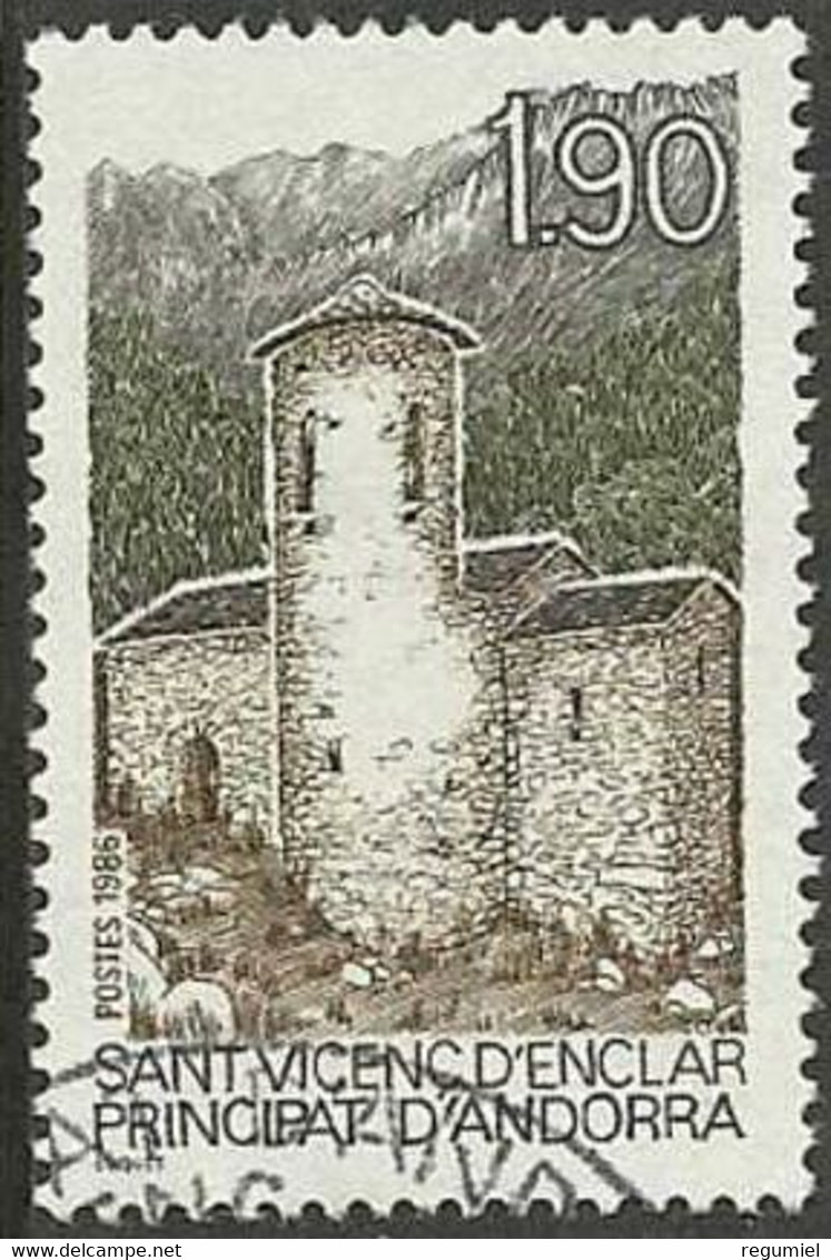 Andorra Francesa U 354 (o) Usado. 1986 - Used Stamps