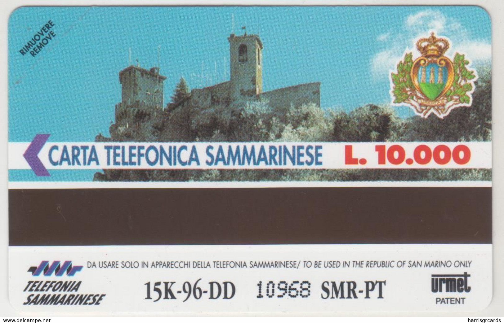 SAN MARINO - Cancro, RSM 014, 10.000 L, Tirage 15.000, Mint - San Marino