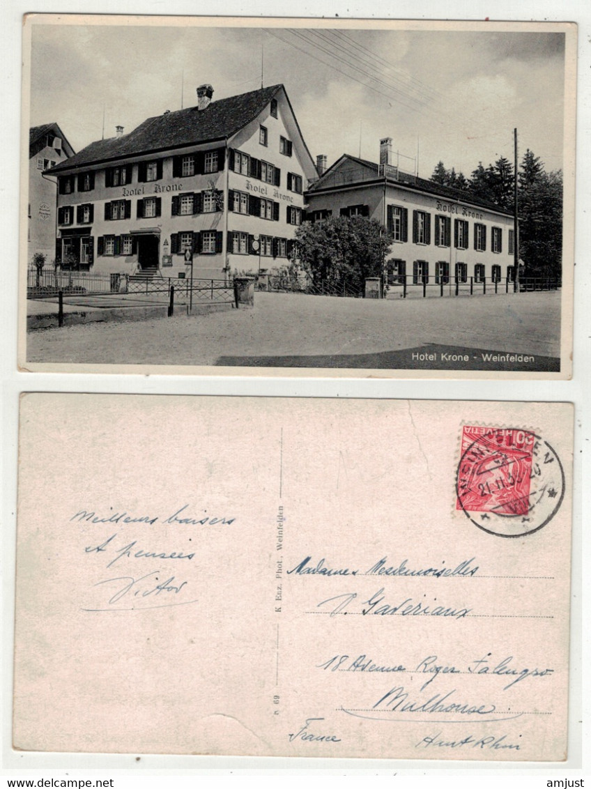 Suisse // Schweiz // Switzerland //  Thurgovie  // Weinfelden, Hotel Krone - Weinfelden