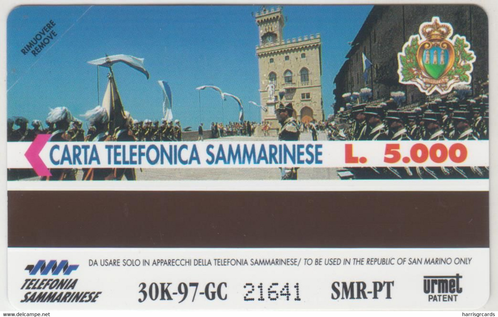 SAN MARINO - Bilancia, RSM 023, 5.000 L, Tirage 30.000, Mint - San Marino