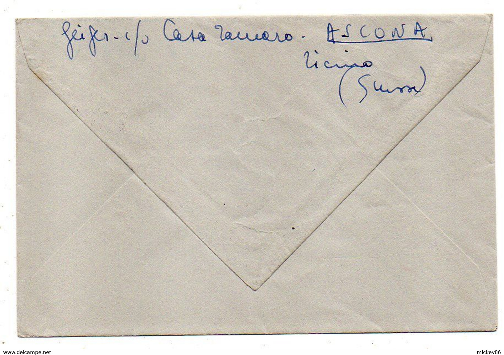 Suisse --1981--Lettre De ASCONA  Pour St Germain En Laye-78 (France).. Timbre ...cachet... - Lettres & Documents