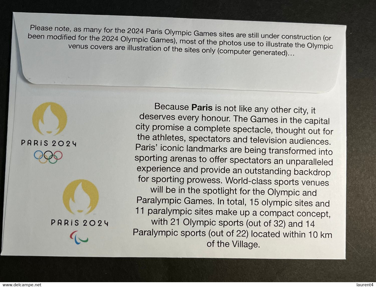 (3 N 22) 2024 France - Paris Olympic Games (1-1-2023) Location - Paris - South Paris Arena 6 (handball - Weighlifting) - Eté 2024 : Paris