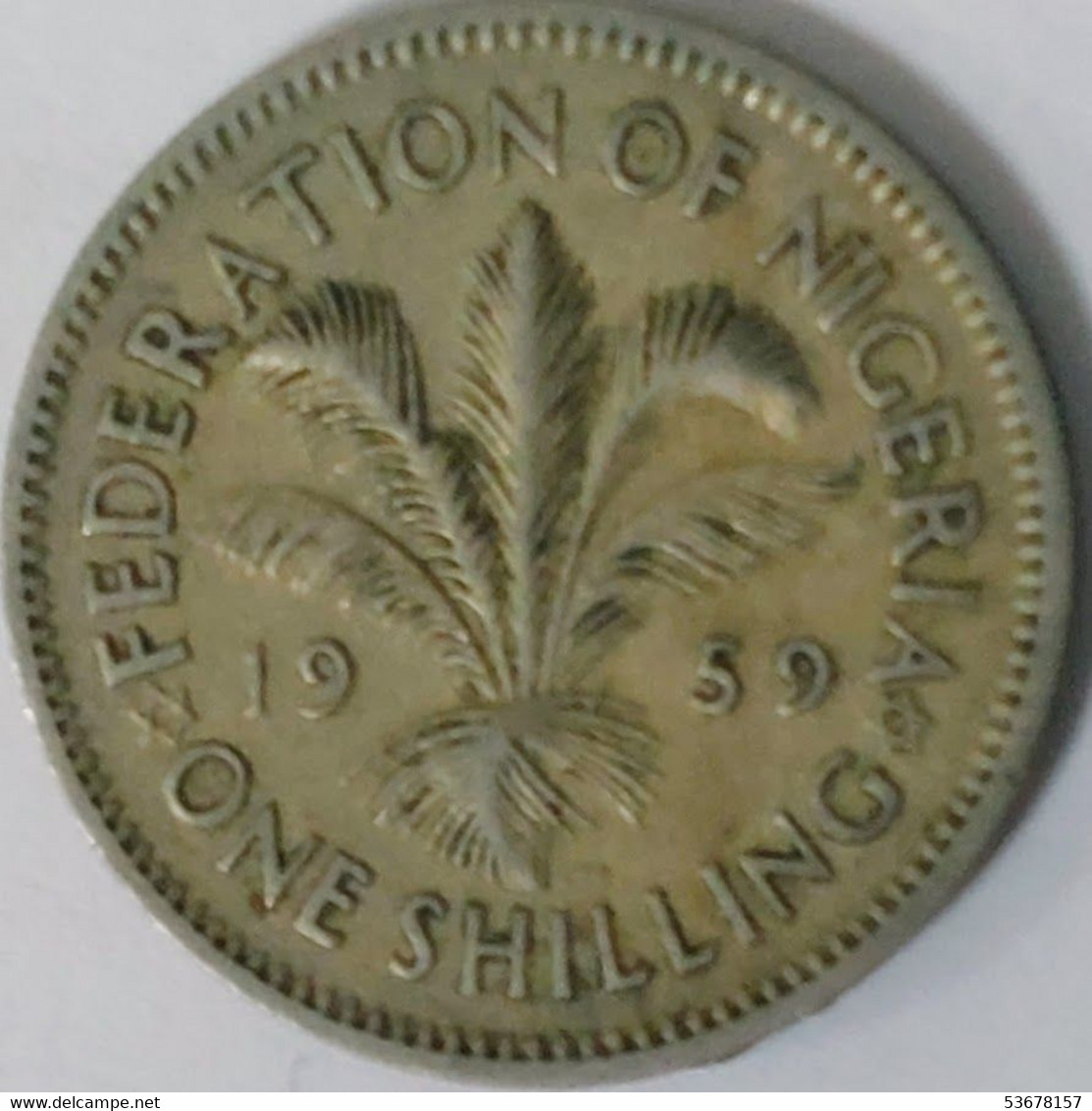 Nigeria - 1 Shilling 1959, KM# 5 (#1576) - Nigeria