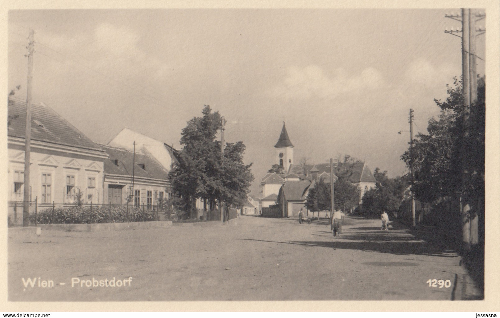 AK - Wien Probstdorf - 1920 - Ortsansicht - Gänserndorf