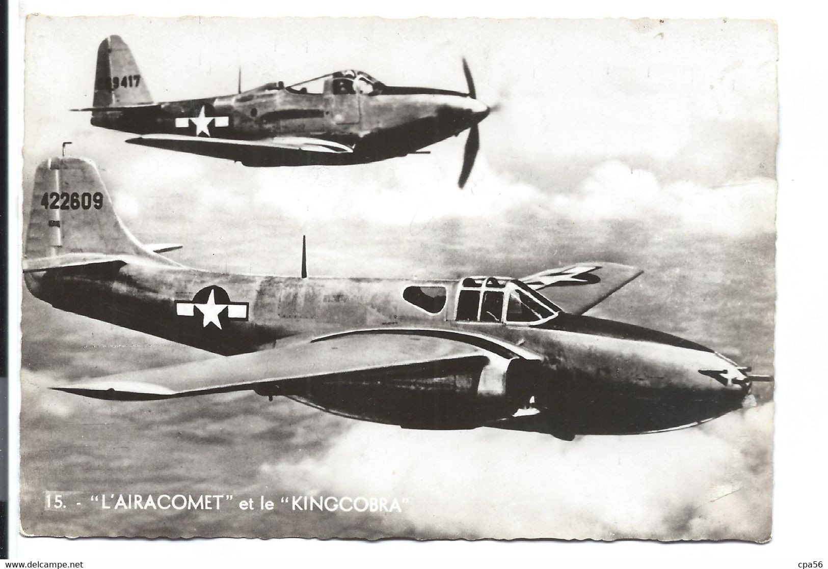 Avion Aircraft U.S. AIRACOMET P.59 + KINGCOBRA P.39 - 1939-1945: 2ème Guerre
