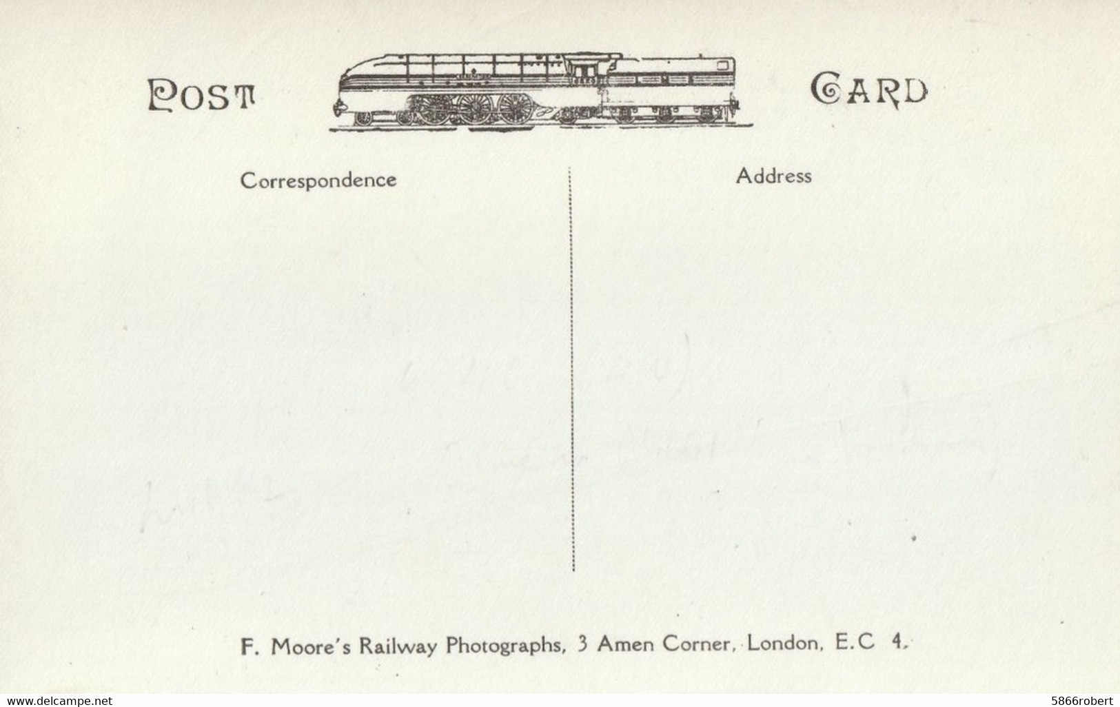 CARTE POSTALE PHOTO ORIGINALE ANCIENNE : LOCOMOTIVE VAPEUR SOUTHERN 8639 N° 40 LONDON RAILWAY ROYAUME UNI - Materiale