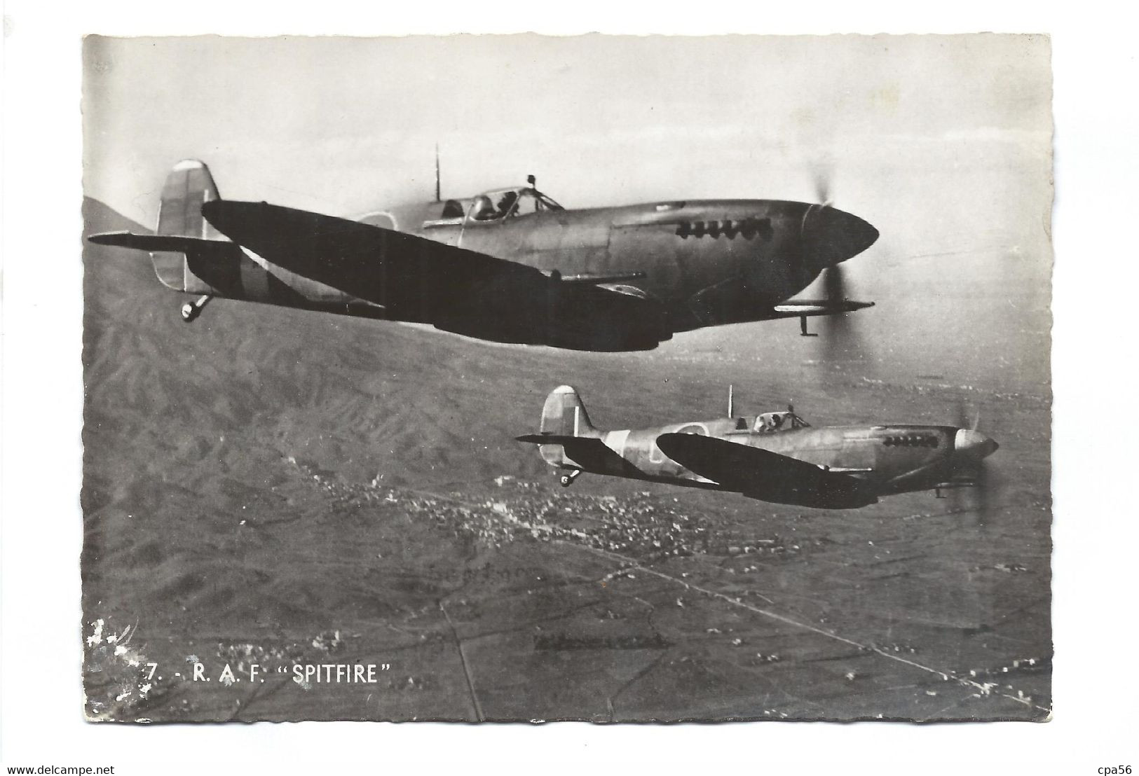 Avion Aircraft R.A.F. Royal Air Force Le SPIFIRE - 1939-1945: 2a Guerra