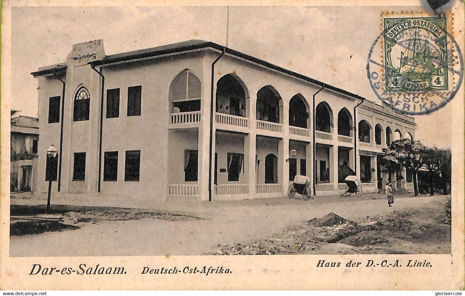 Ab9483 - Ansichtskarten VINTAGE POSTCARD - German TANZANIA - Dar Es Salaam  1910 - Tanzanie