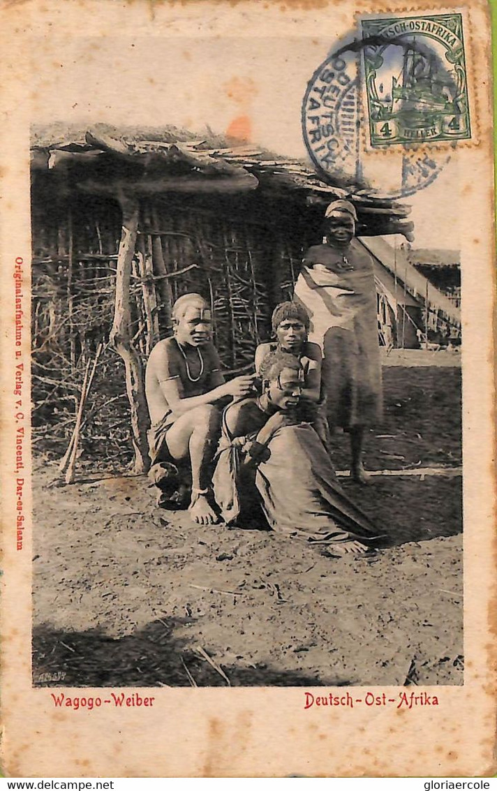 Ab9487 - Ansichtskarten VINTAGE POSTCARD -  TANZANIA - German East Africa ETHNIC - Tanzanie