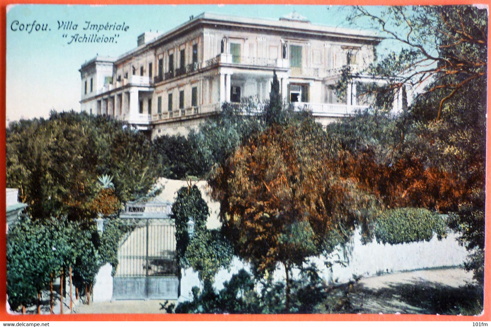 GREECE - CORFOU, VILLA IMPERIALE ACHILLEION - Greece