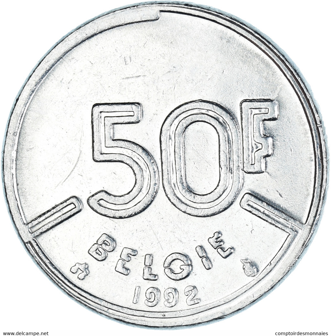 Monnaie, Belgique, 50 Francs, 1992 - 50 Frank