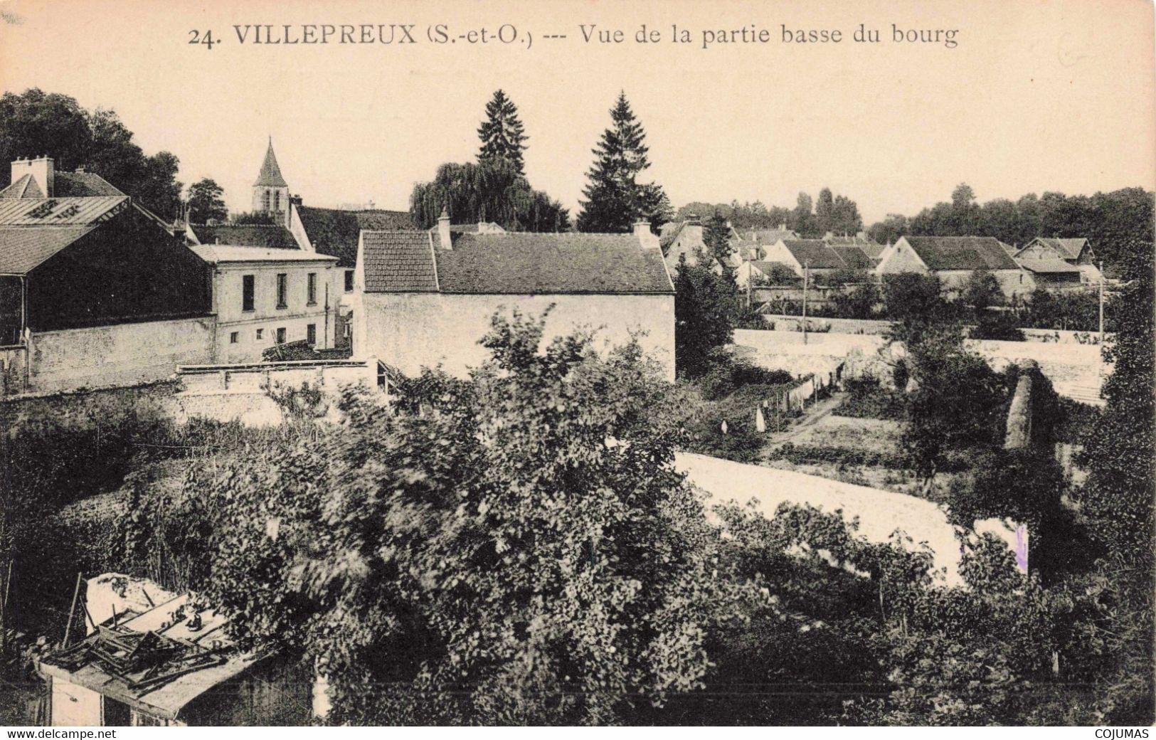 78 - VILLEPREUX - S07004 - Vue De La Partie Basse Du Bourg - L1 - Villepreux