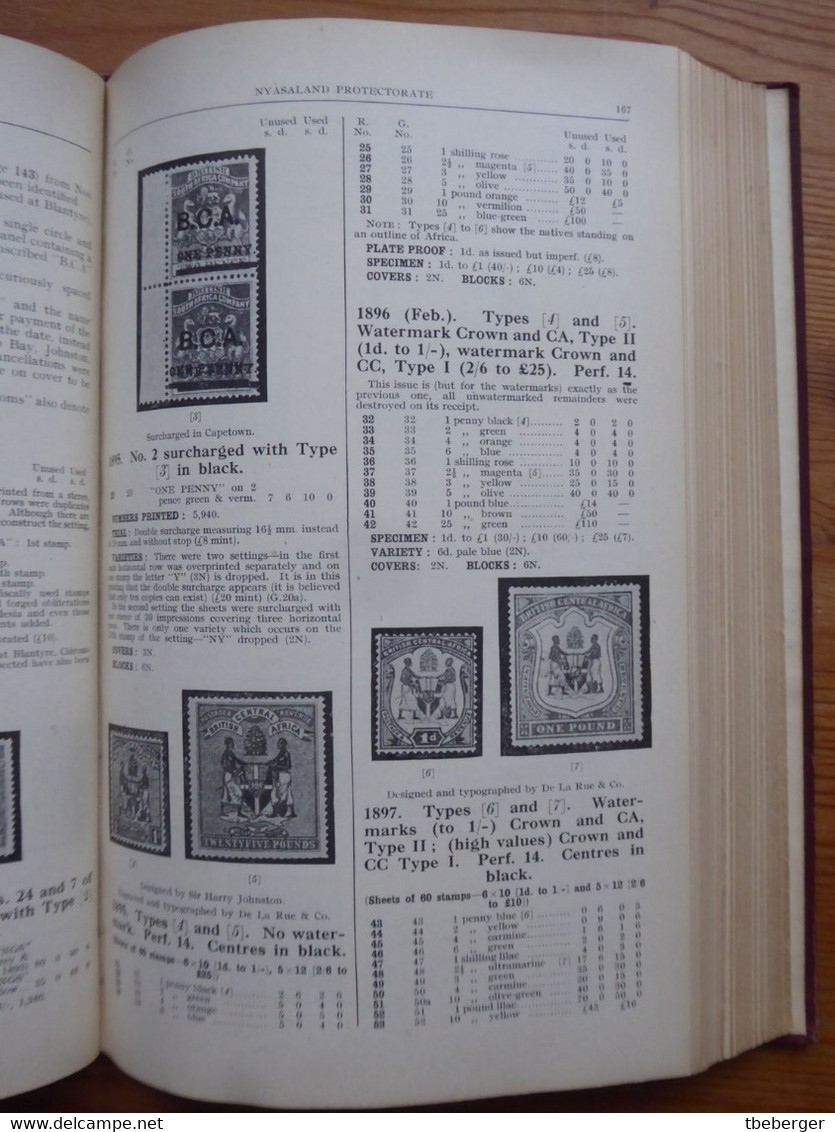 Robson Lowe Encyclopaedia British Empire Postage Stamps - Vol II Africa, 1st Edition 1949 - Handbücher
