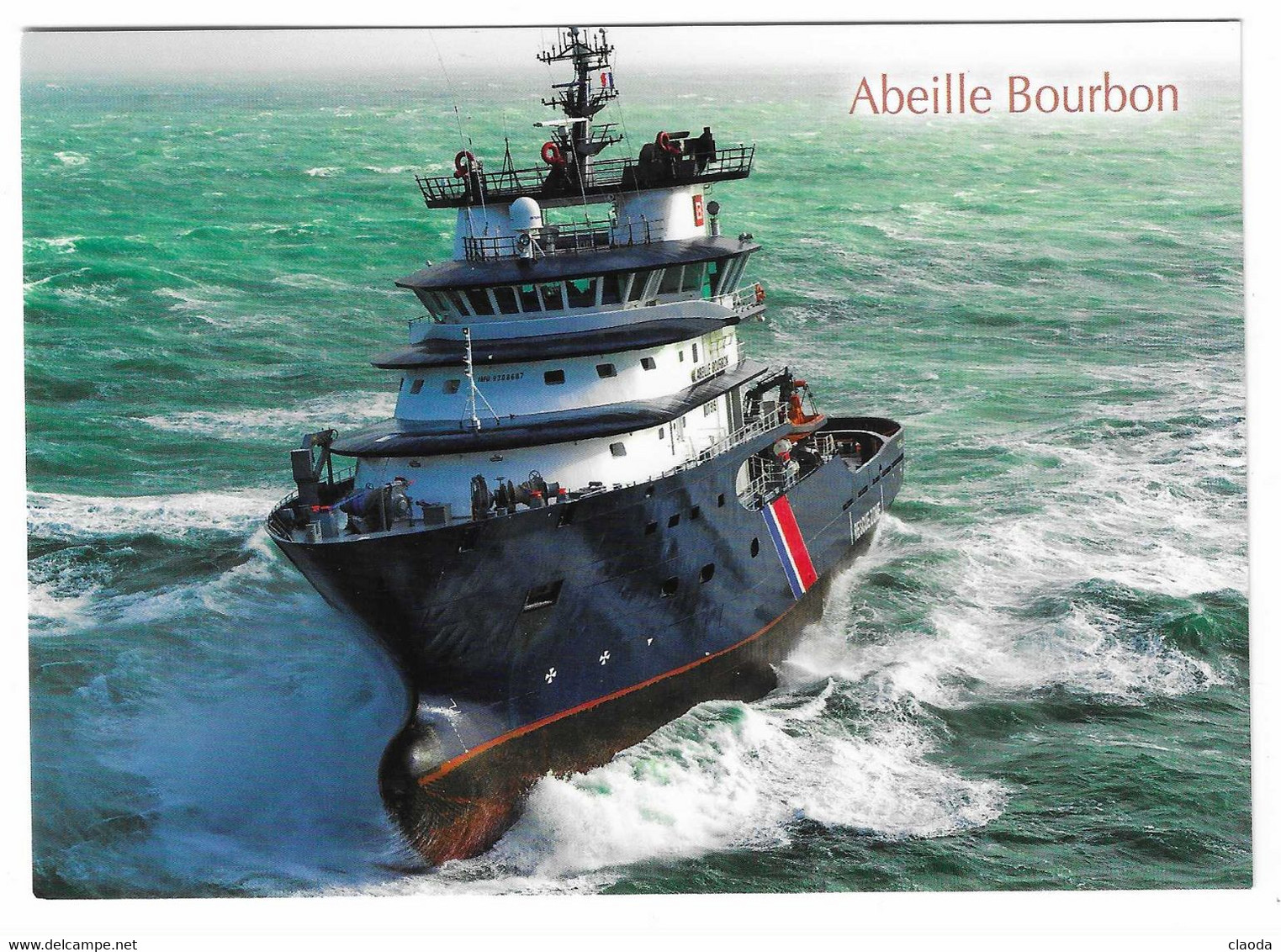 X40 - CARTE  - L'ABEILLE BOURBON - Tugboats