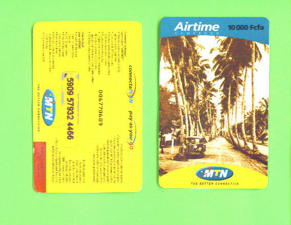 CAMEROON - Remote Phonecard As Scan - Camerún