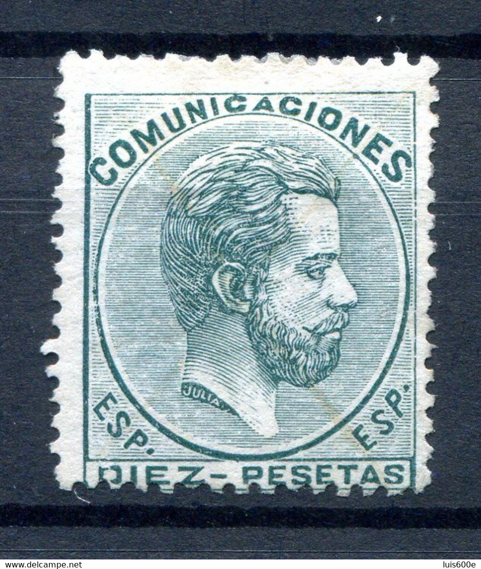 1872.ESPAÑA.EDIFIL 129(o).ASPECTO DE NUEVO.CERTIFICADO CMF.CATALOGO 3500€ - Usados