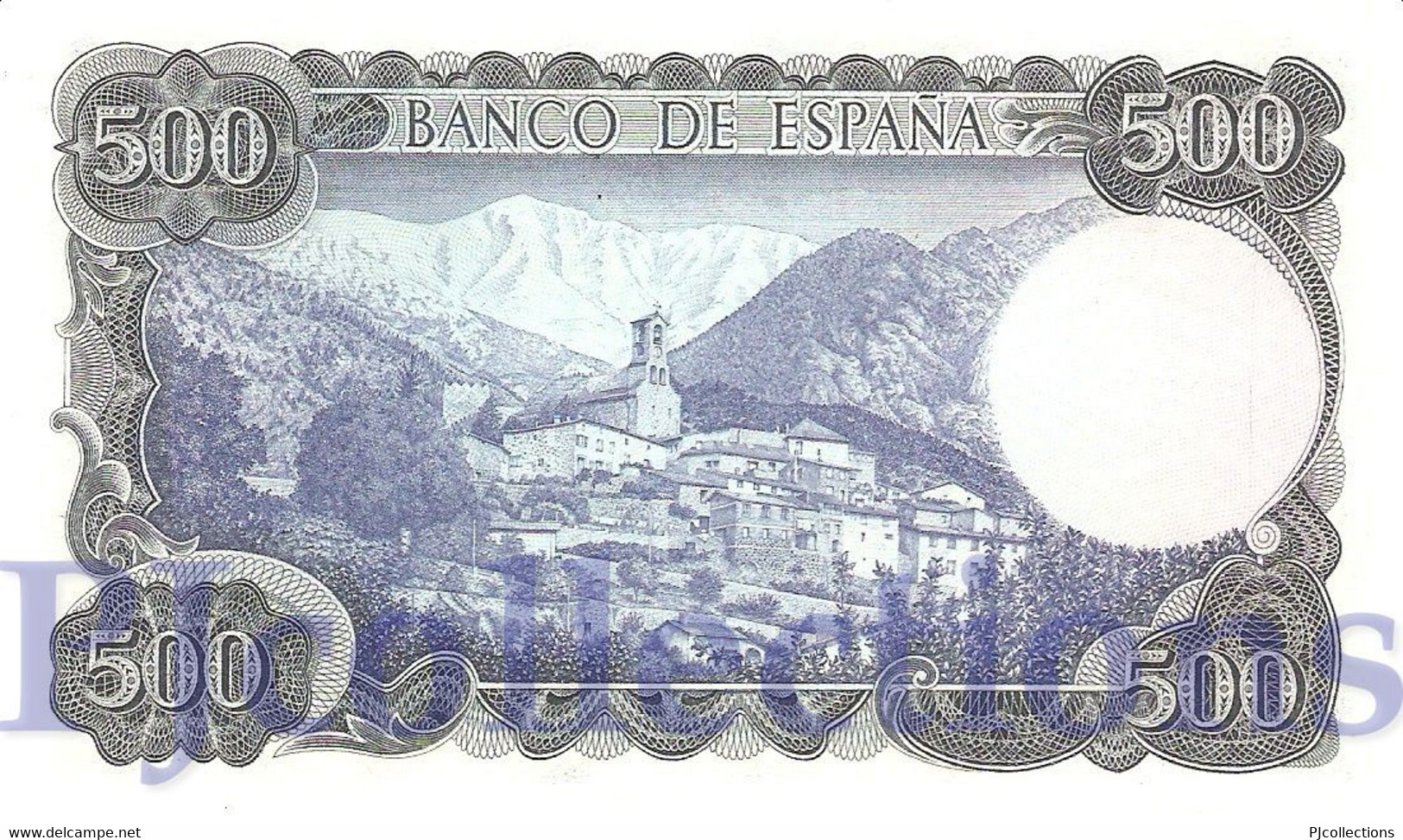 SPAIN 500 PESETAS 1971 PICK 153a AU/UNC - 500 Pesetas