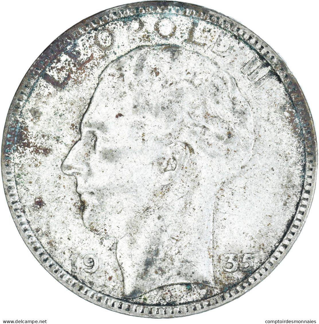 Monnaie, Belgique, 20 Francs, 20 Frank, 1935 - 20 Francs