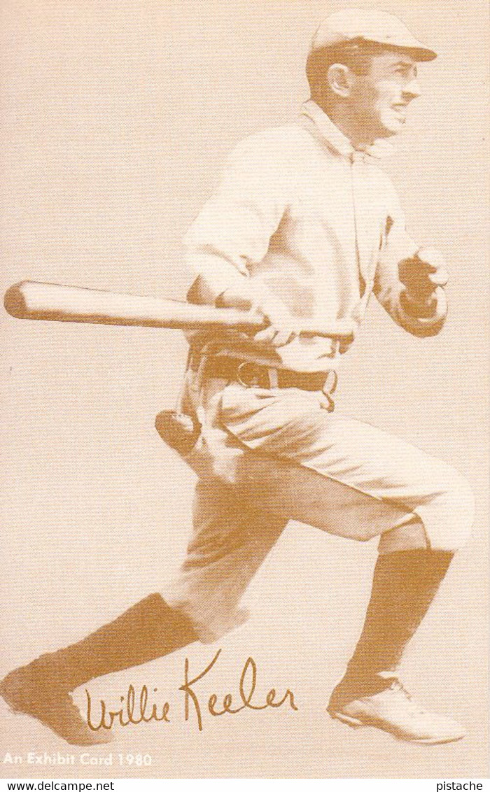 3367 - Baseball Player Willie Keeler (1872-1923) – Played For Giants And Yankees – Blank Back – VG Condition - 2 Scans - Unclassified