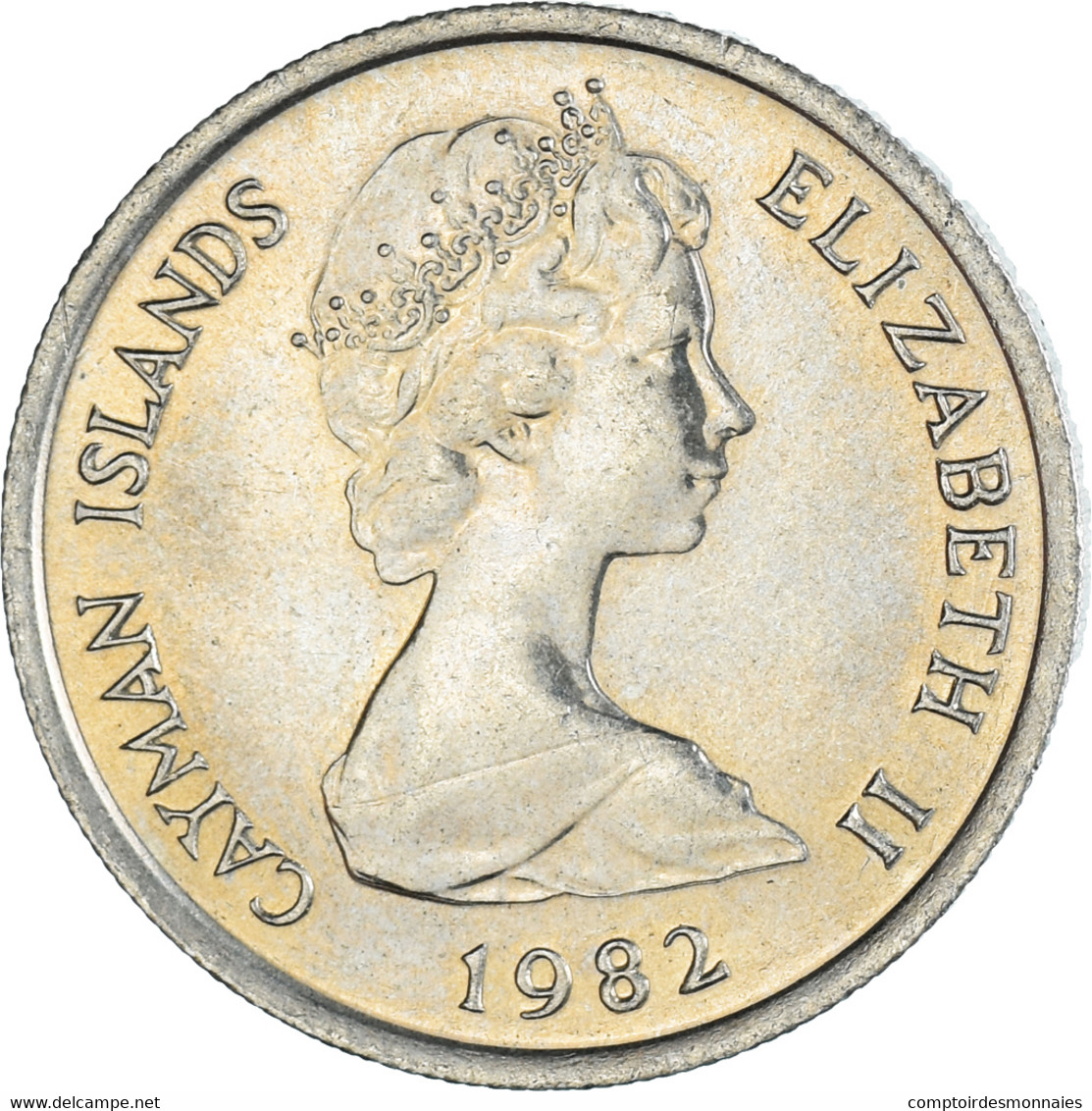 Monnaie, Îles Caïmans, 10 Cents, 1982 - Iles Caïmans