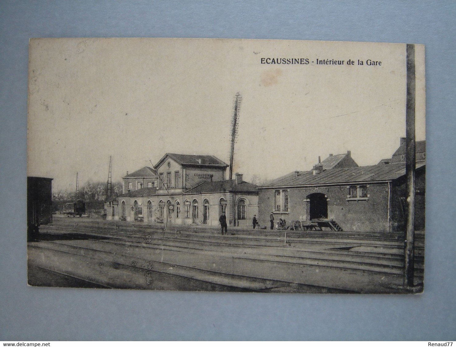 Ecaussines - Intérieur De La Gare - Ecaussinnes