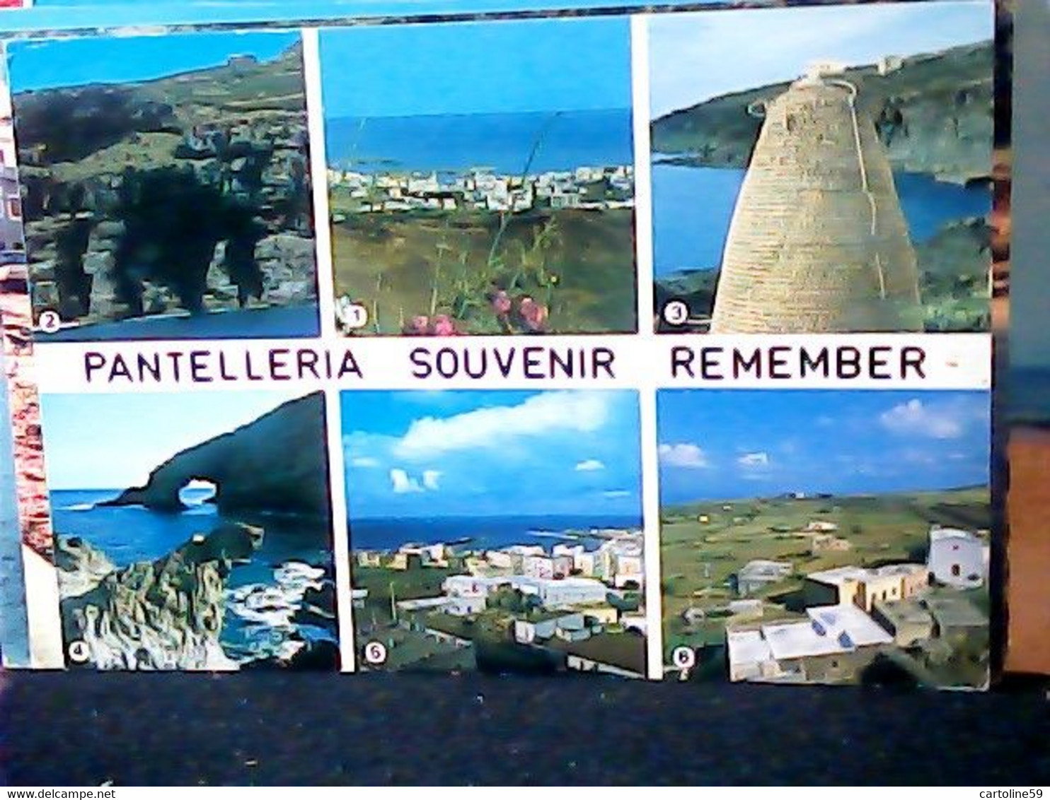 3 CARD PANTELLERIA  TRAPANI VARIE VEDUTE -VB1968/87 JD7157 - Marsala