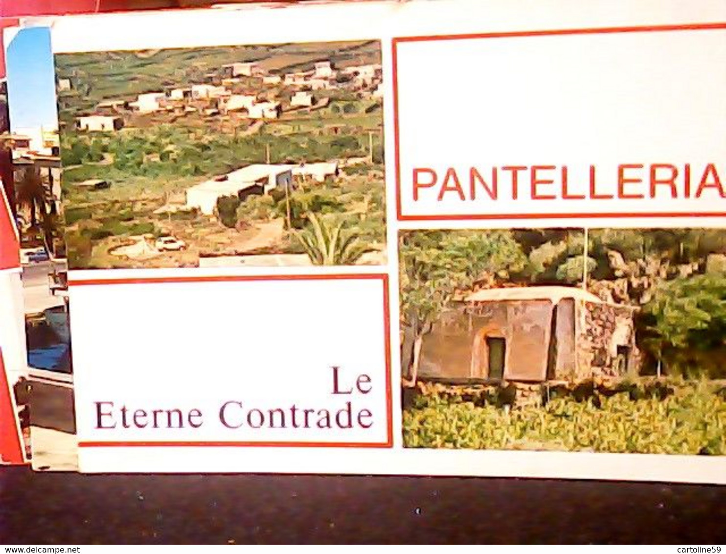 3 CARD PANTELLERIA  TRAPANI VARIE VEDUTE -VB1968/87 JD7157 - Marsala