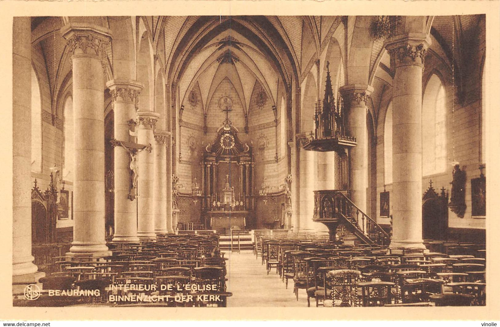 PIE-E-23-023 : BEAURAING. EGLISE - Beauraing