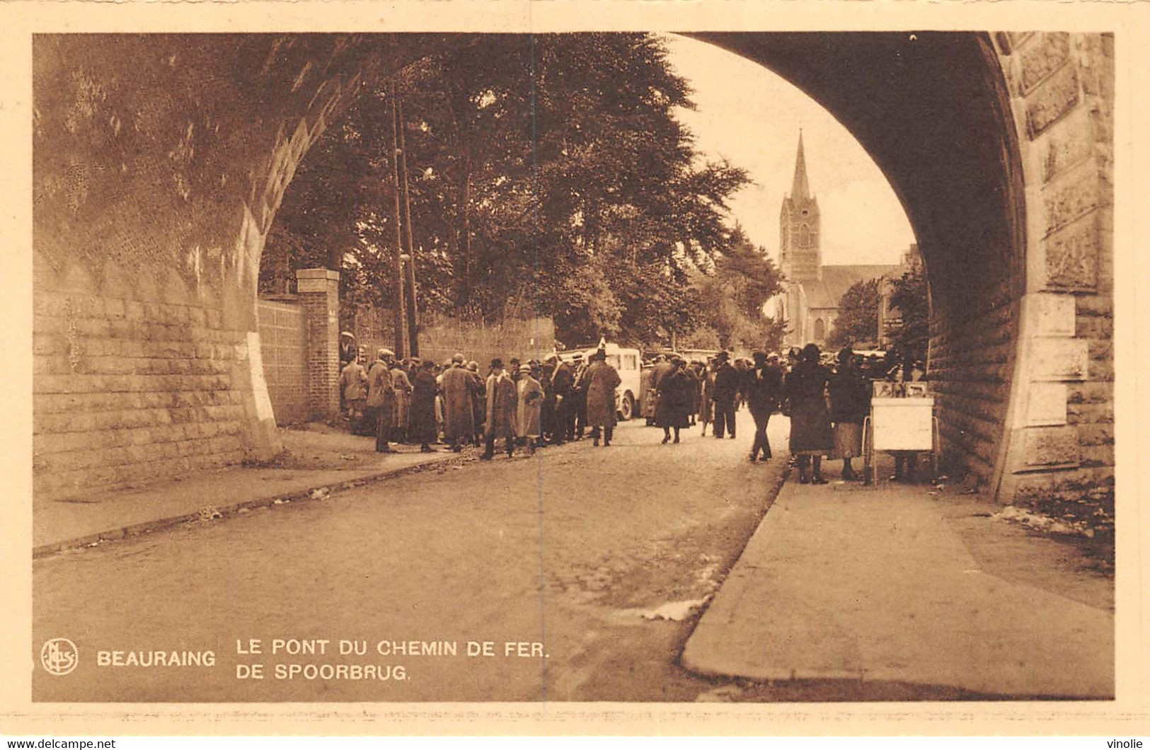 PIE-E-23-025 : BEAURAING. PONT DU CHEMIN DE FER - Beauraing