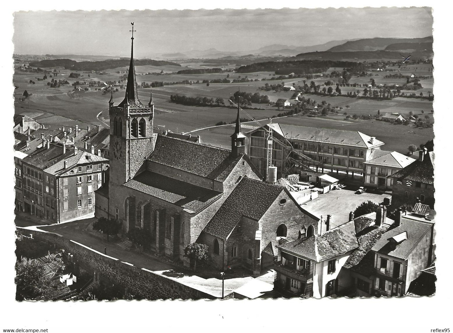 ROMONT - En Avion Au Dessus De - Romont