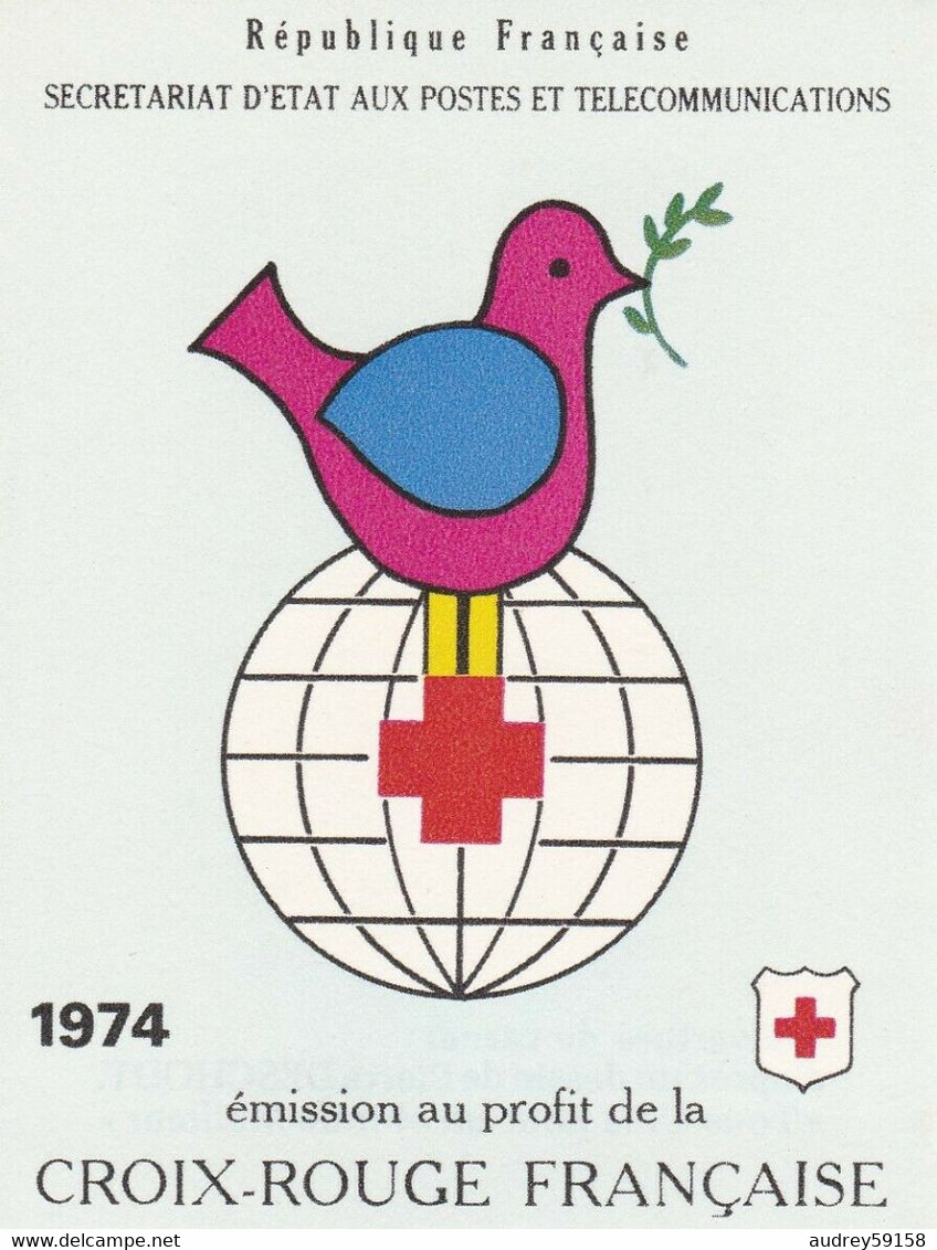 FRANCE 1974 CARNET CROIX ROUGE NEUF ** YT C2023 - Croix Rouge