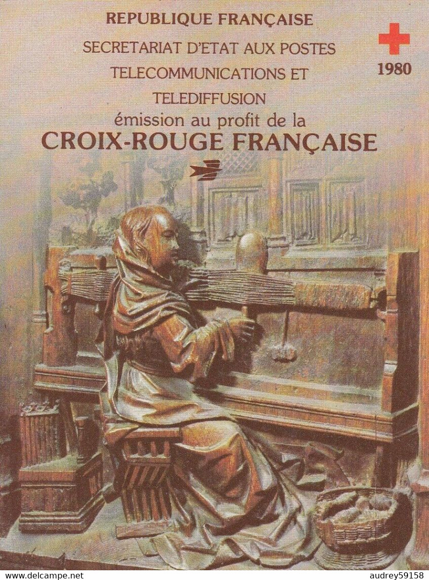 FRANCE 1980 CARNET CROIX ROUGE NEUF ** YT C2029 - Croix Rouge