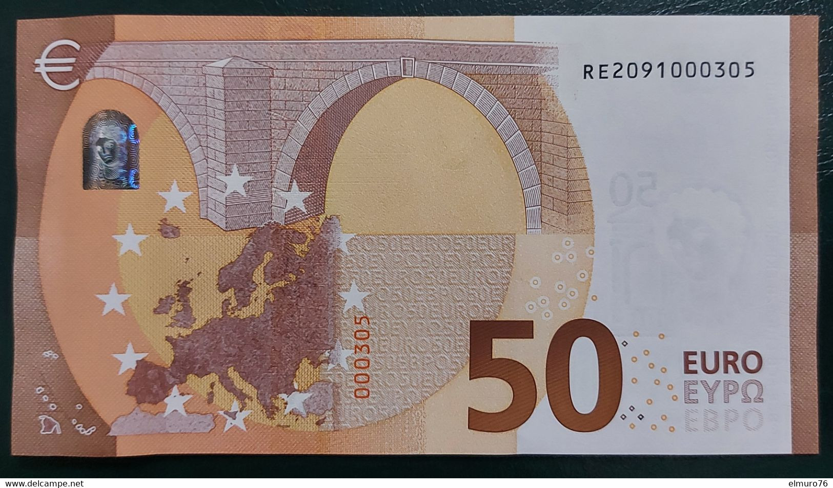 50 EURO R036A1 Germany Lagarde Serie RE Perfect UNC - 50 Euro