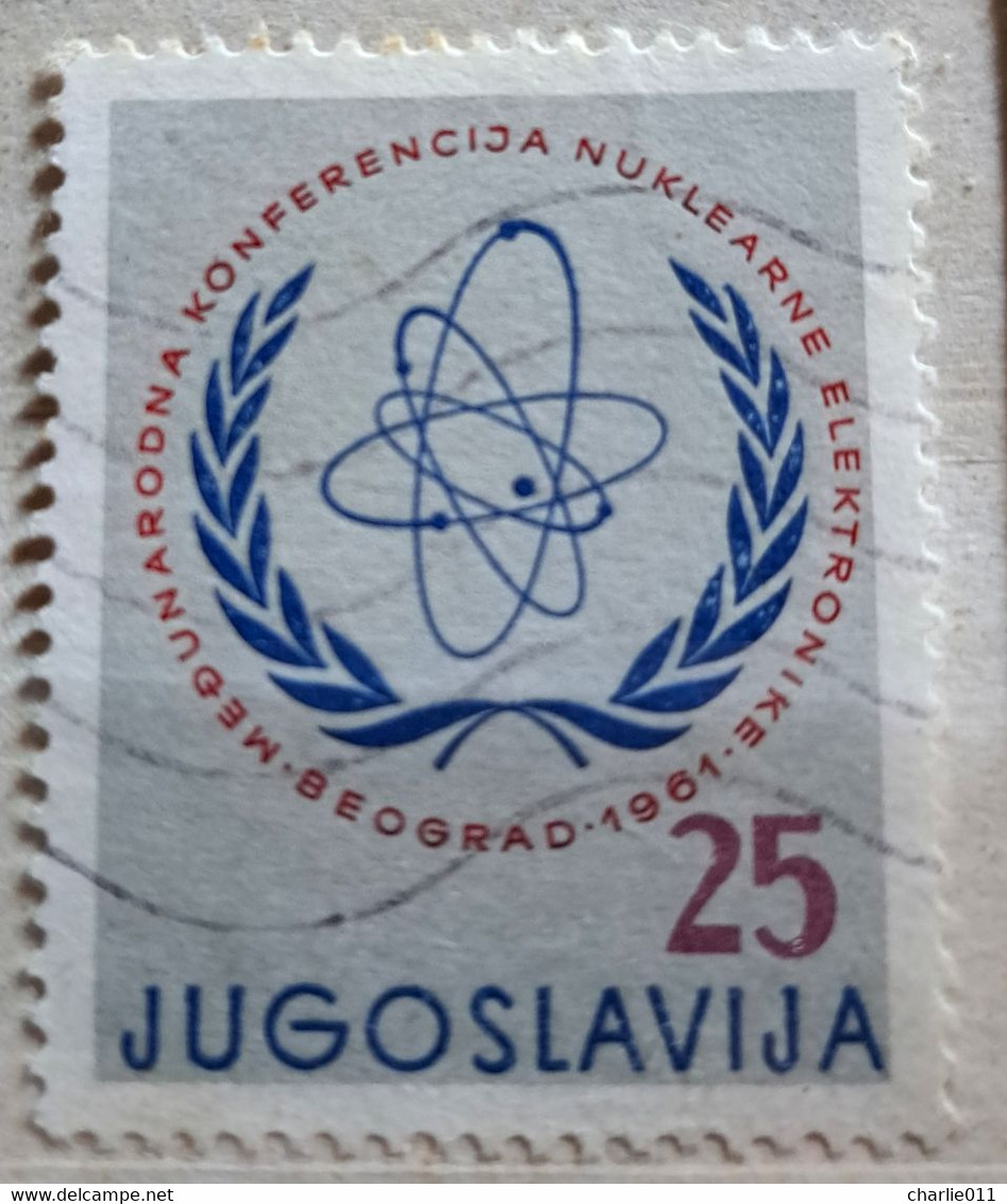 NUCLEAR ELECTRONIC CONFERENCE-BEOGRAD-25 D-ERROR-YUGOSLAVIA-1961 - Atomo