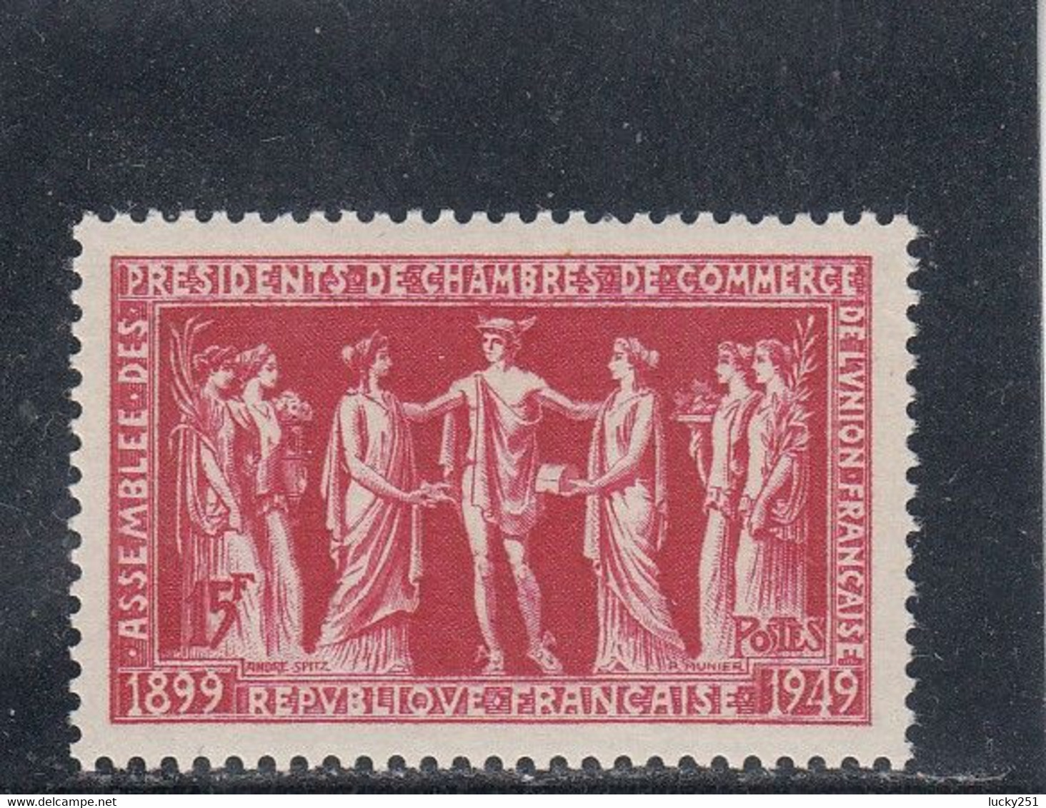 France - Année 1949 - N°YT 849** - Neuf Sans Charnière, Ni Traces - Assemb Des Présidents De Chambres De Commerce - Neufs